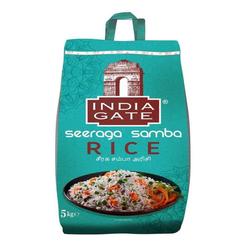 INDIA GATE Jeera Sambha / Kasala Rice 5 kg