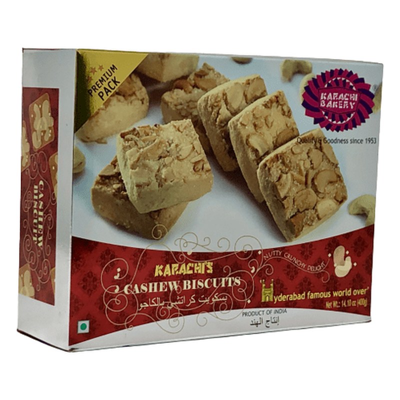 KARACHI BAKERY Biscuits Cashew + Fruit 400 gm