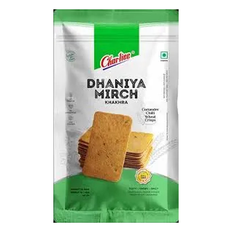 CHARLIEE Dhania Mirch Khakhra 150 gm