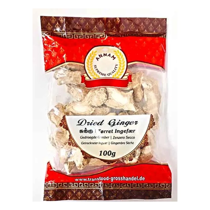 ANNAM Dried Ginger Pealed 100 gm