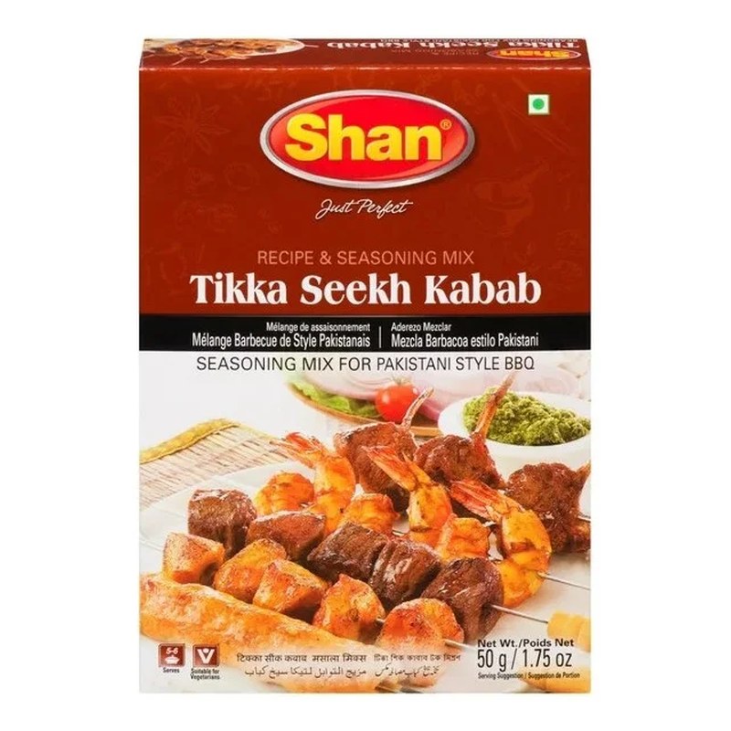 SHAN Tikka Seekh BBQ Mix 50 gm