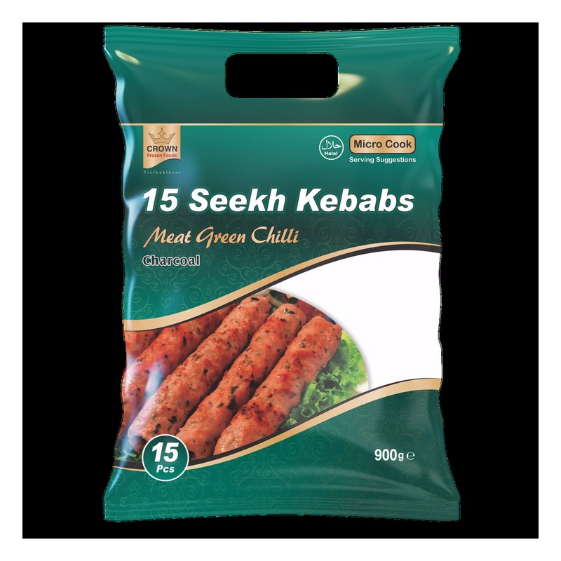 CROWN Lamb Seekh Kebab 900 gm