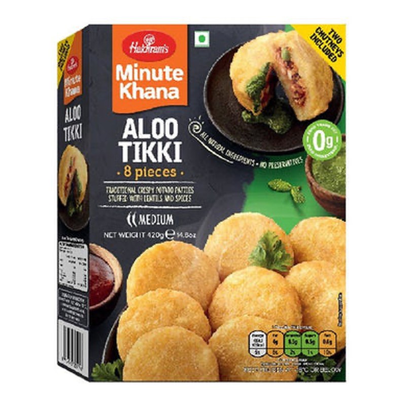 HALDIRAM Frozen Aloo Tikki 420 gm