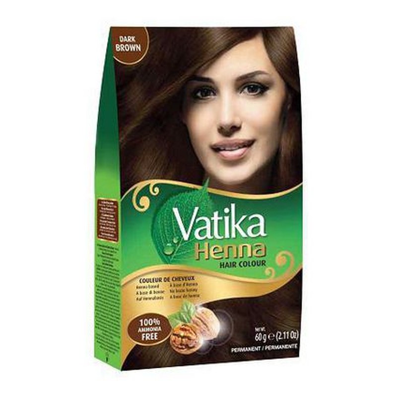 VATIKA Mehndi powder Dark Brown 60 gm