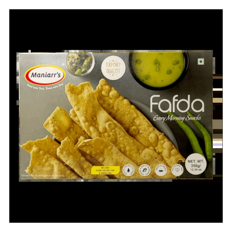 MANIARRS Namkeen Fafda With Chilli 350 gm