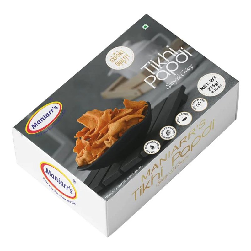 MANIARRS Namkeen Tikhi Papdi 275 gm