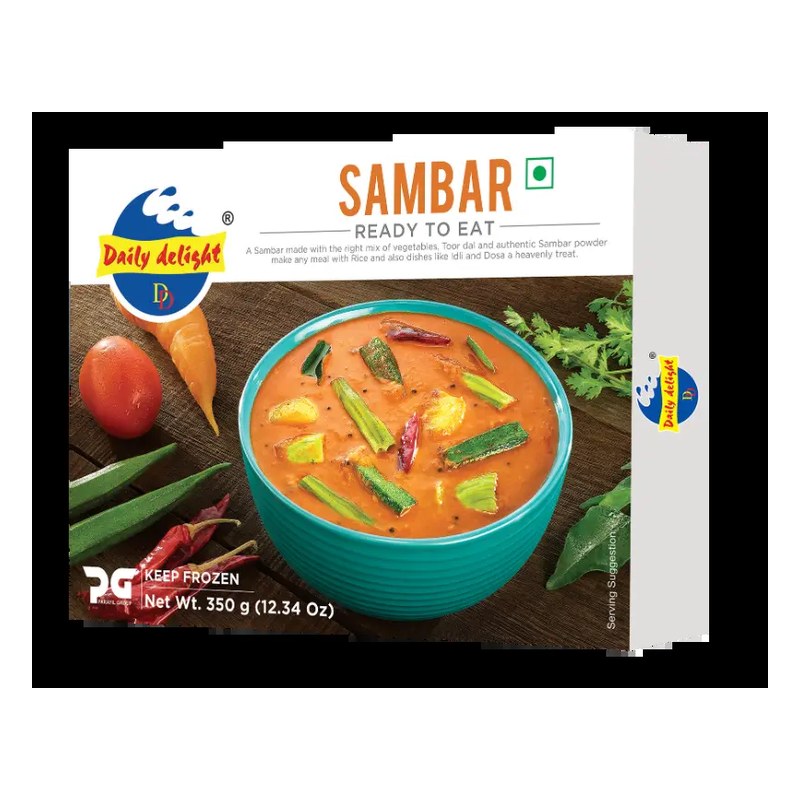 DAILY DELIGHT Frozen Sambhar 350 gm