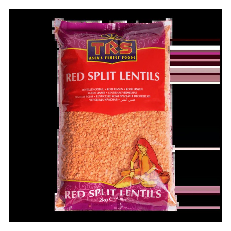 TRS Red Split Lentils Masoor 2 kg