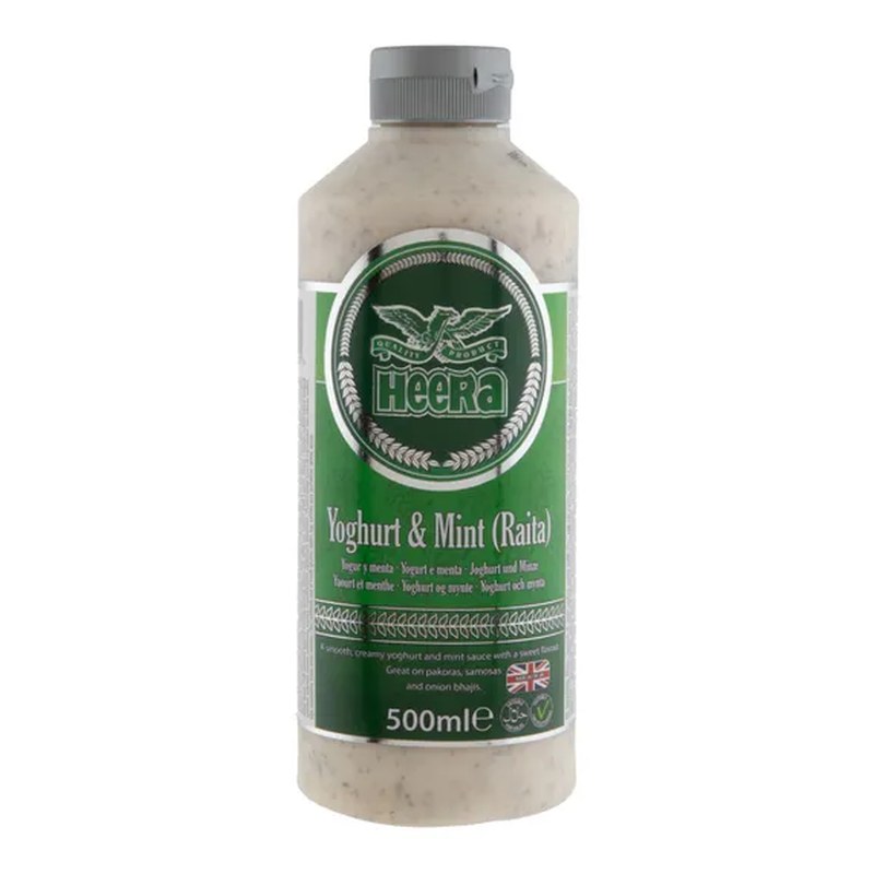 HEERA Yogurt & Mint Raita Sauce 500 ml