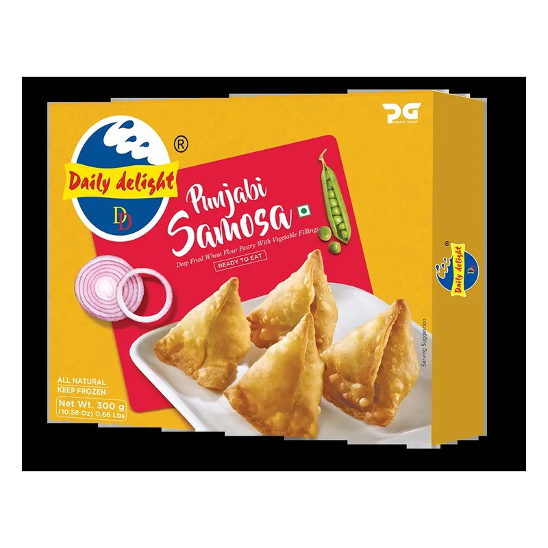 DAILY DELIGHT Frozen Punjabi Samosa 300 gm