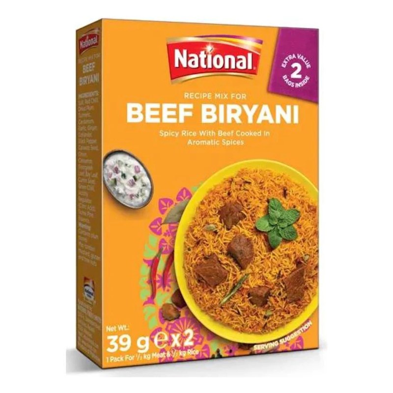 NATIONAL Beef Biryani Masala 78 gm