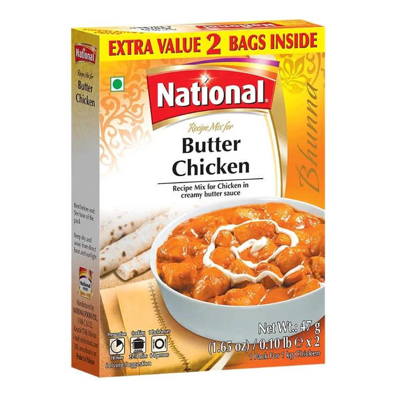 NATIONAL Butter Chicken Masala 94 gm