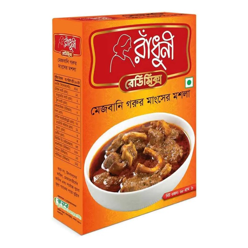 RADHUNI Mejbani Beef Masala 68 gm