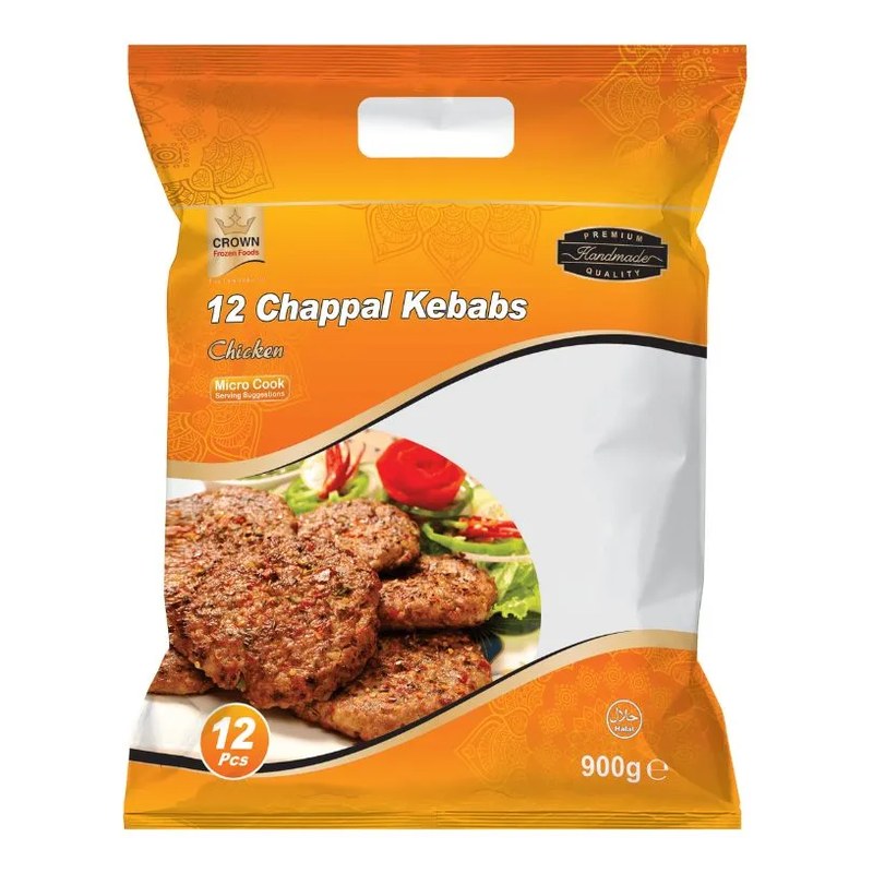 CROWN Chicken Chapli Kebab 900 gm