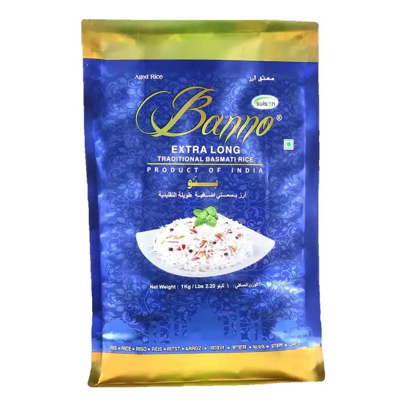 BANNO Basmati Rice XL 1 kg