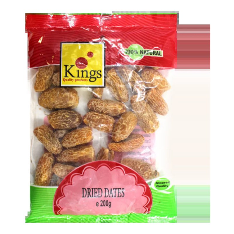 KINGS Dried Dates 200 gm