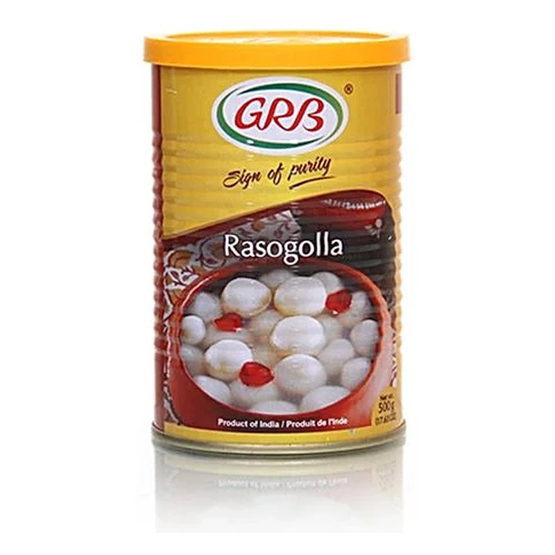 GRB Canned Rasogolla 500 gm