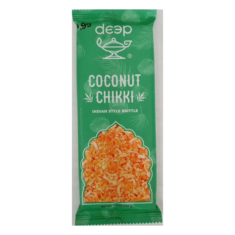 DEEP Coconut Chikki Bar 100 gm