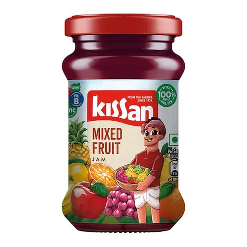 KISSAN Mixed Fruit Jam 200 gm