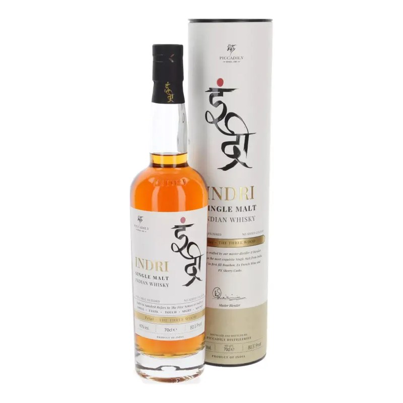 INDRI Trini Single Malt Wiskey (46% Vol) (0.7 Ltr)
