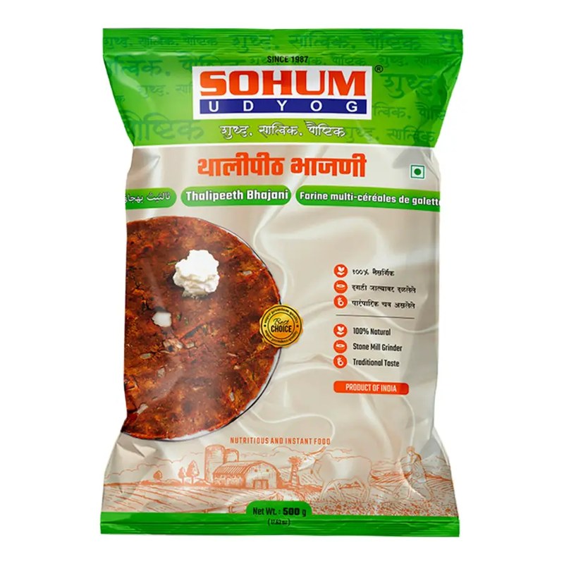 SOHUM Thali Peeth Bhajani 500 gm