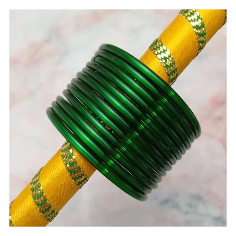 BANGLES Glass (Green)