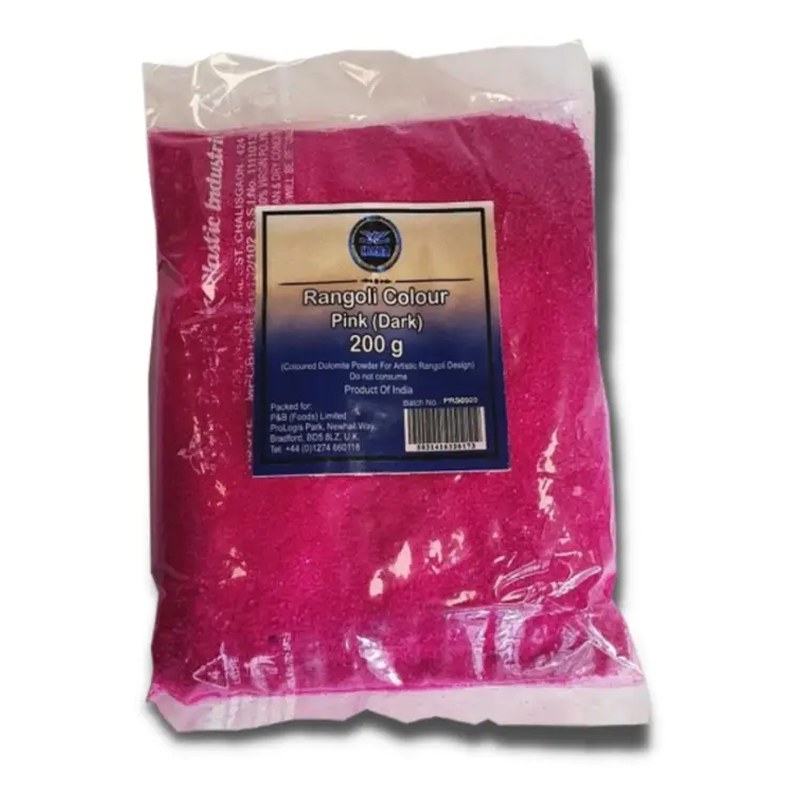 HEERA Rangoli Colour Dark Pink 200 gm