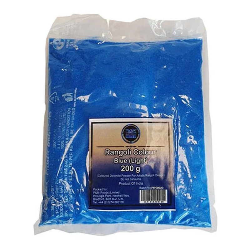 HEERA Rangoli Colour Light Blue 200 gm