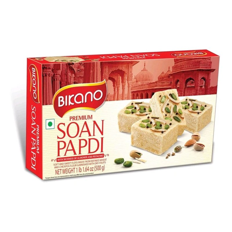 BIKANO Soan Papdi Plain 500 gm