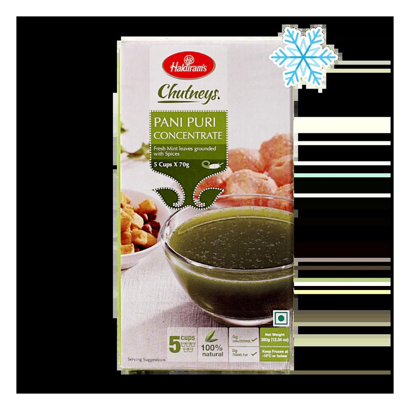 HALDIRAM Frozen Pani Puri Concentrate 350 gm