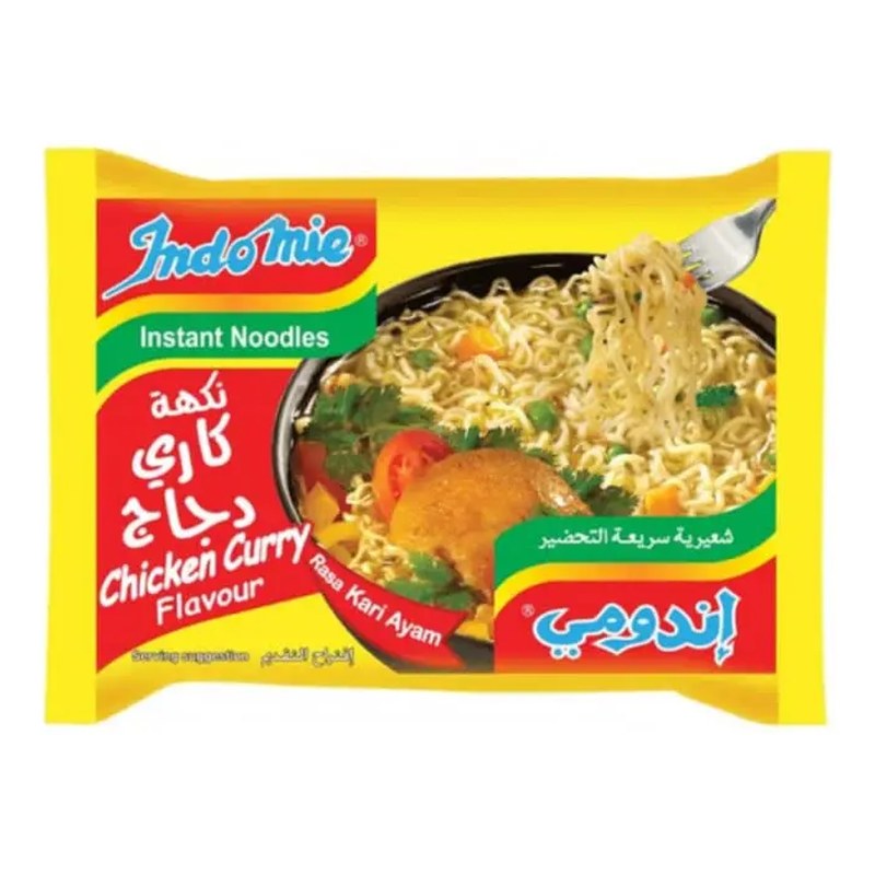 INDOMIE Instant Noodles Chicken Curry 75 gm