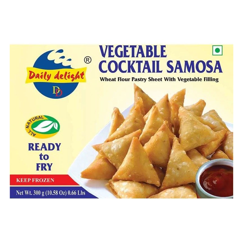 DAILY DELIGHT Frozen Cocktail Samosa 300 gm