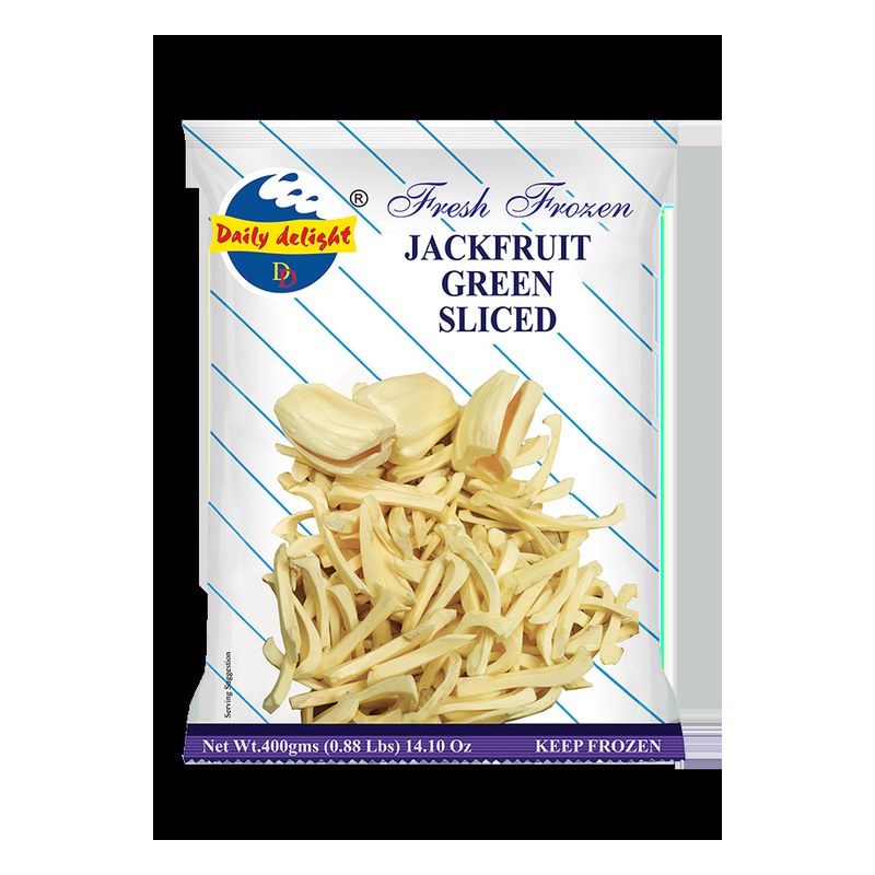 DAILY DELIGHT Jackfruit Green Sliced 400 gm