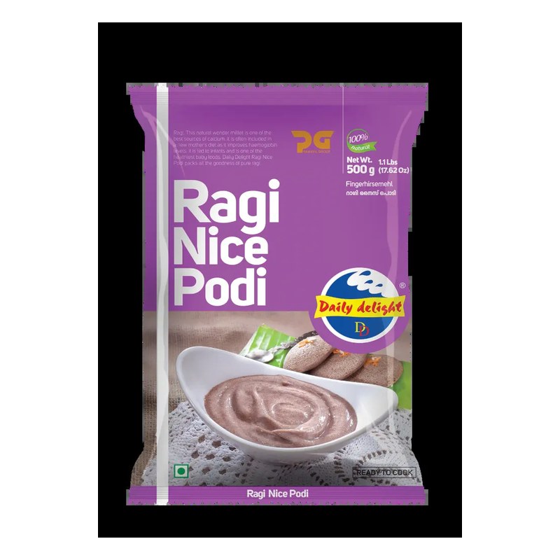 DAILY DELIGHT Ragi Powder Brown 1 kg