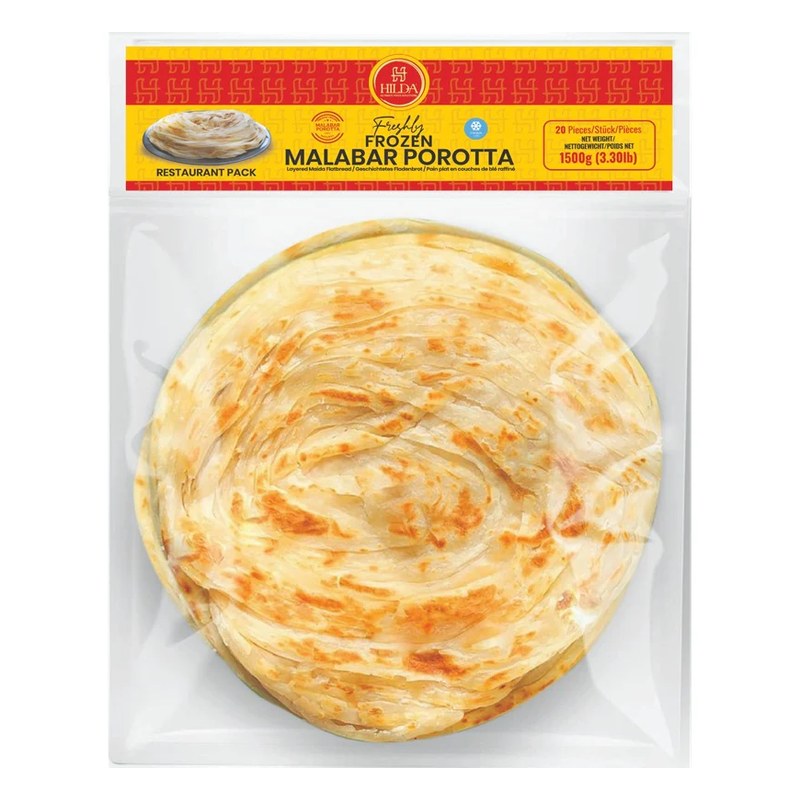 HILDA Frozen Malabar Parotta 750 gm