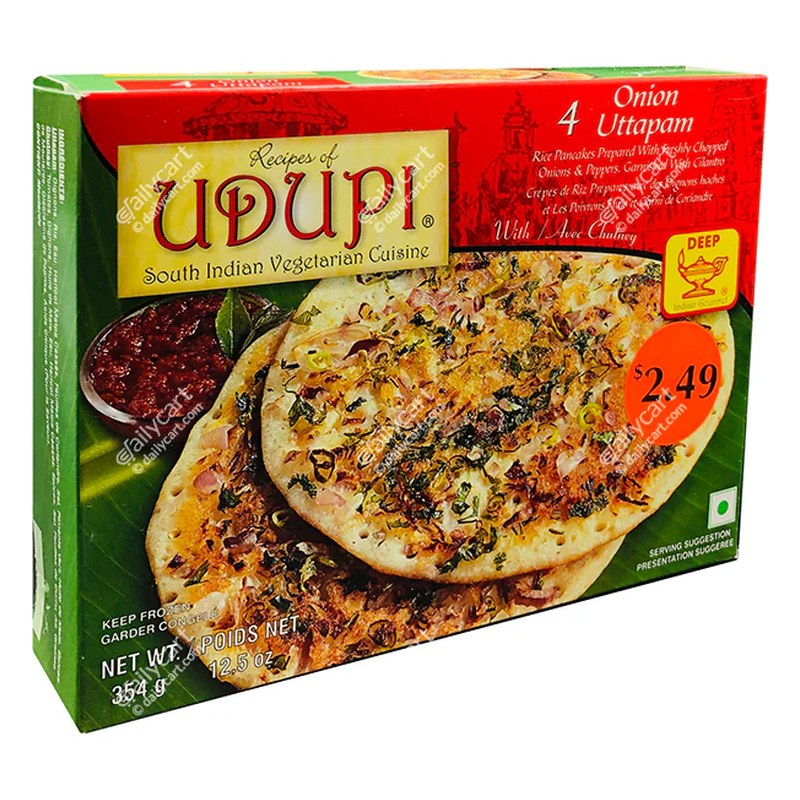 DEEP Frozen Onion Uttapam 354 gm