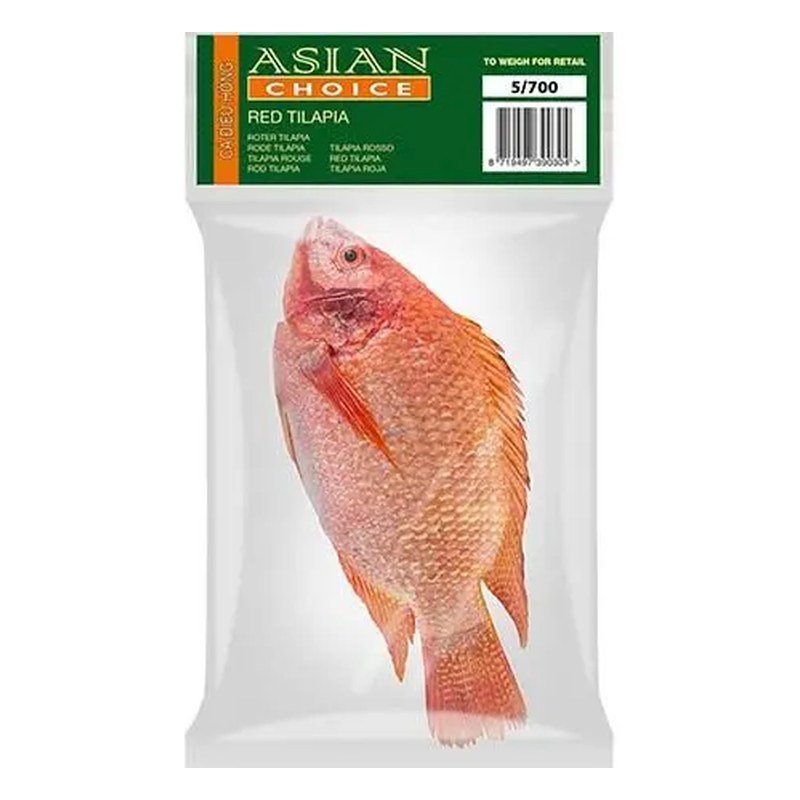 ASIAN CHOICE Red Tilapia G&S IWP 700+ 1 kg