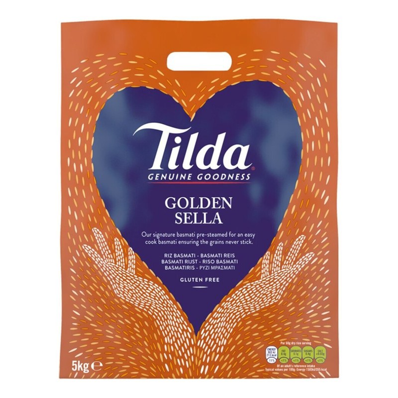TILDA Golden Sella Basmati Rice 5 kg