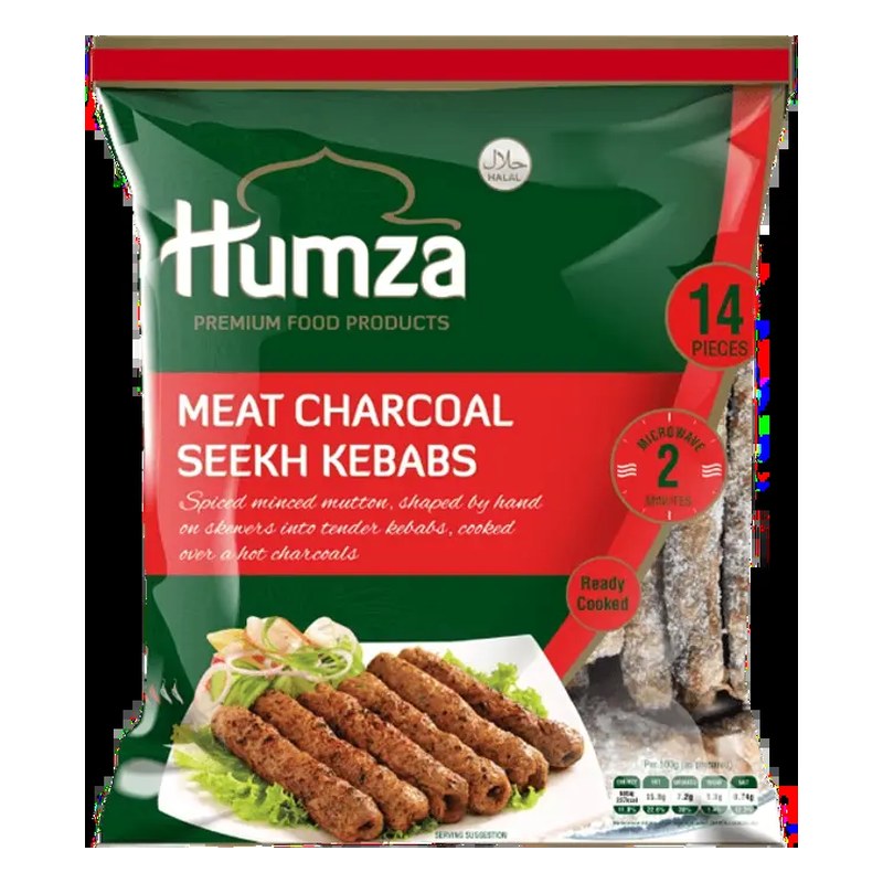 HUMZA Seekh Kebab Lahori Meat Charcoal 900 gm