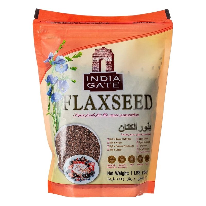 INDIA GATE Flax Seed 454 gm