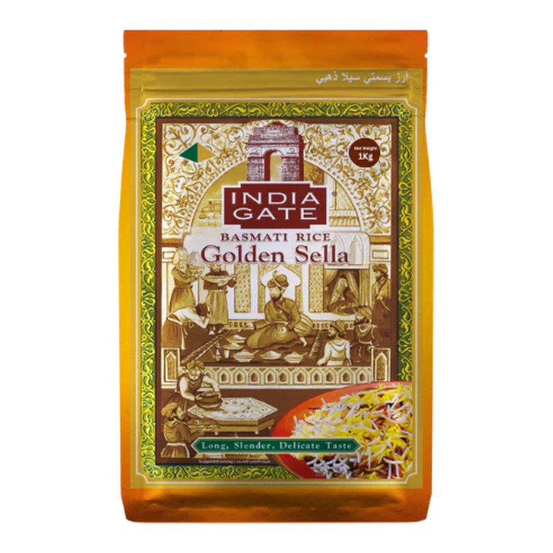 INDIA GATE Golden Sella Basmati Rice 1 kg