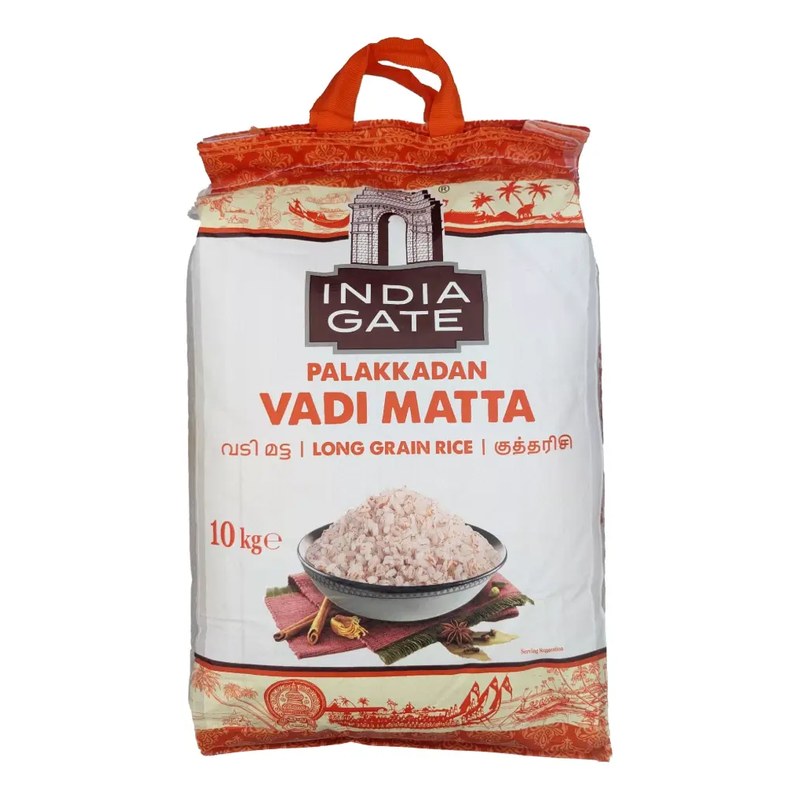 INDIA GATE Palakadan Vadi Matta Rice 10 kg