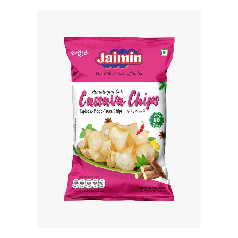 JAIMIN Casava Chips Himalayan Salt 100 gm