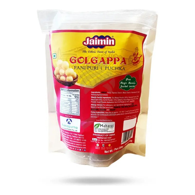 JAIMIN Golgappa 200 gm