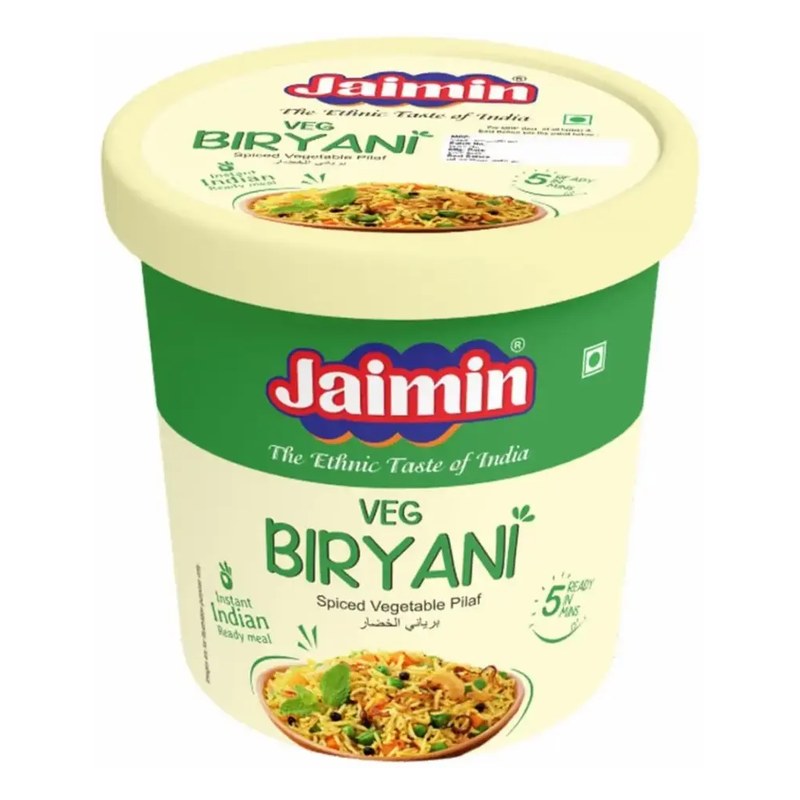 JAIMIN Inst Veg Biryani Cup 80 gm