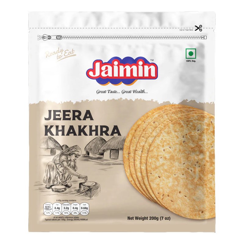 JAIMIN Jeera Khakhra 200 gm