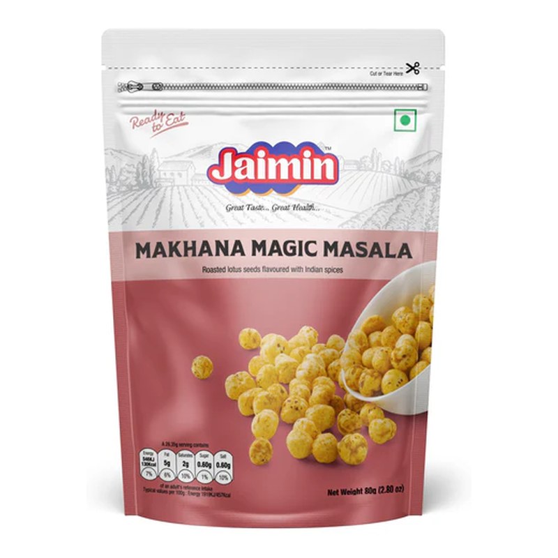JAIMIN Makhana Magic Masala 80 gm
