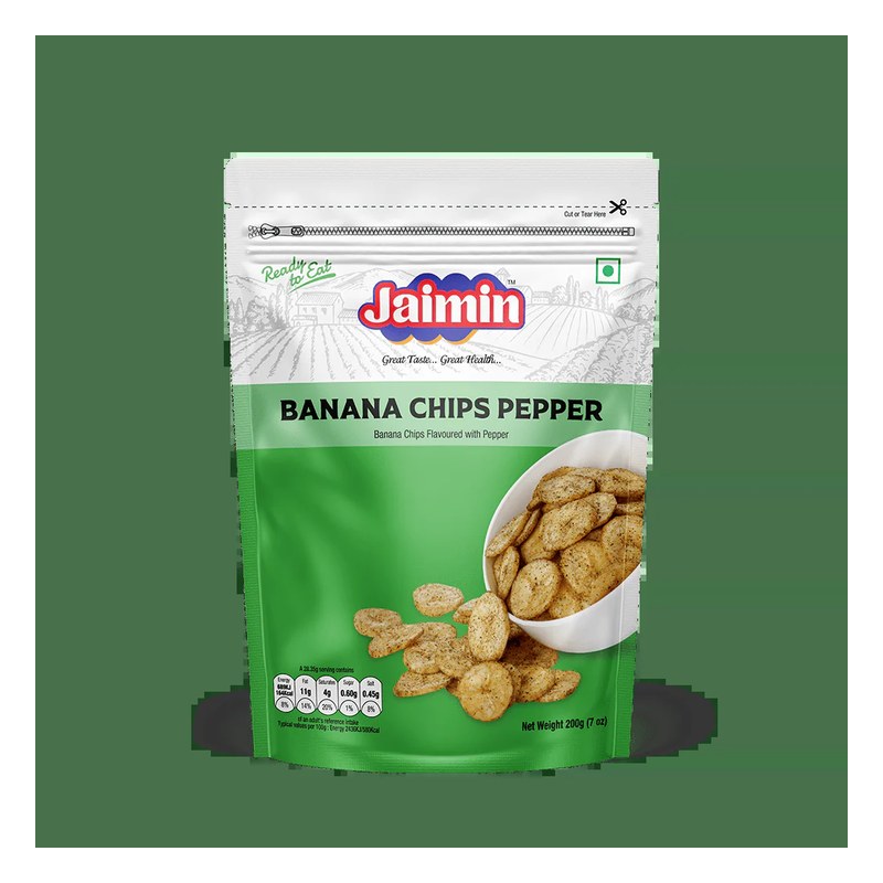 JAIMIN Pepper Banana Chips 175 gm