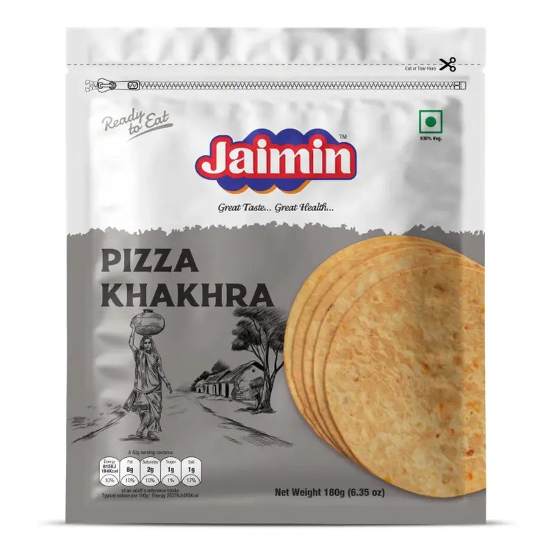 JAIMIN Pizza Khakhra 180 gm