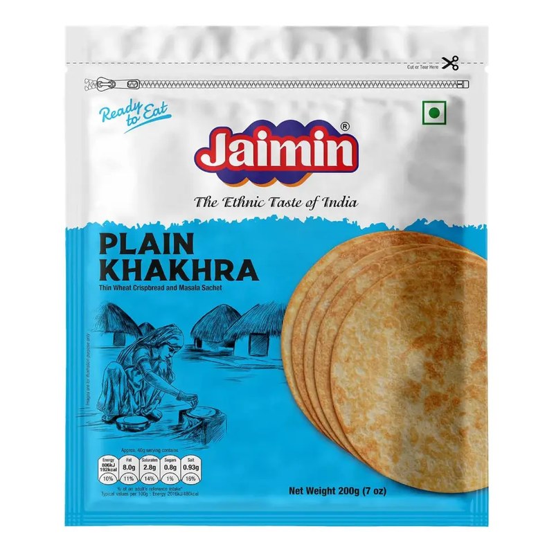 JAIMIN Plain Khakhra 200 gm